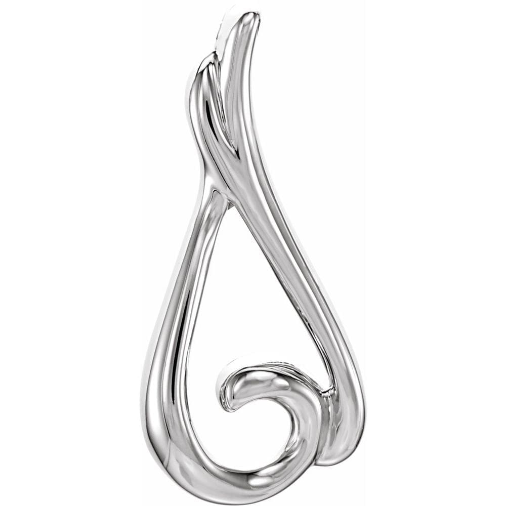 Sterling Silver Freeform Pendant