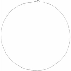 Platinum 1.2 mm Cable 18" Chain