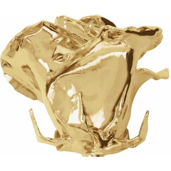 Lacquered 24K Gold-Plated Rose - Image 2