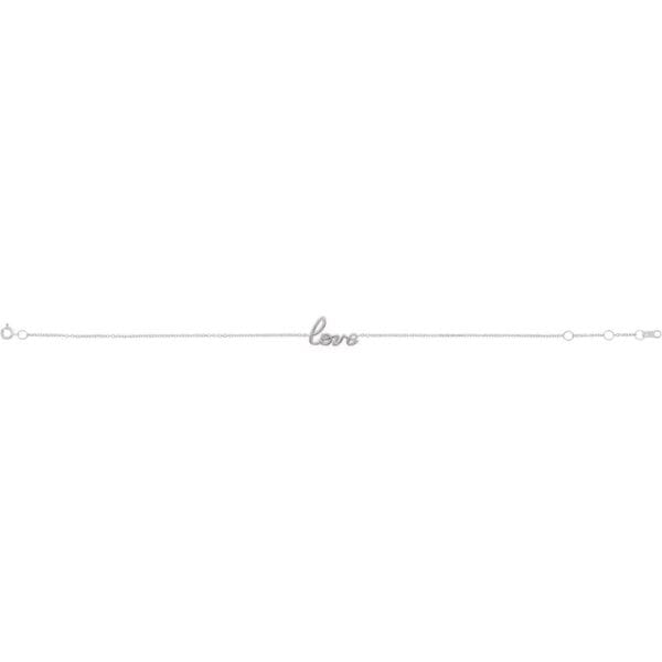 Platinum Love 6 1/2-7 1/2" Bracelet - Image 3