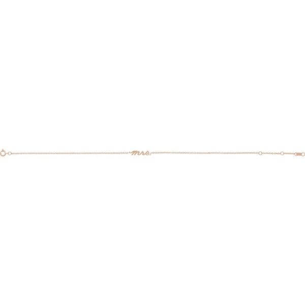 14K Rose Love 6 1/2-7 1/2" Bracelet - Image 2
